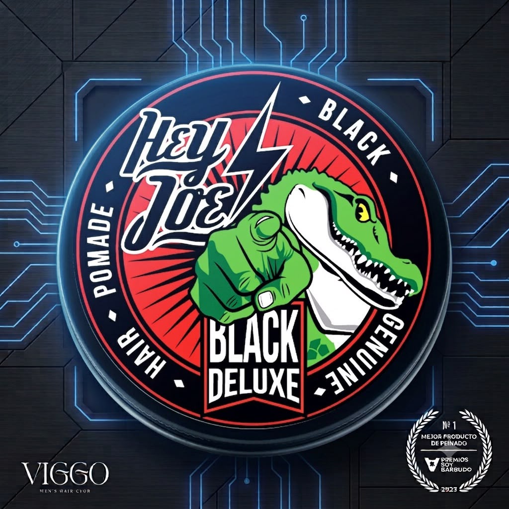 HEY JOE! Genuine Hair Pomade Black Deluxe